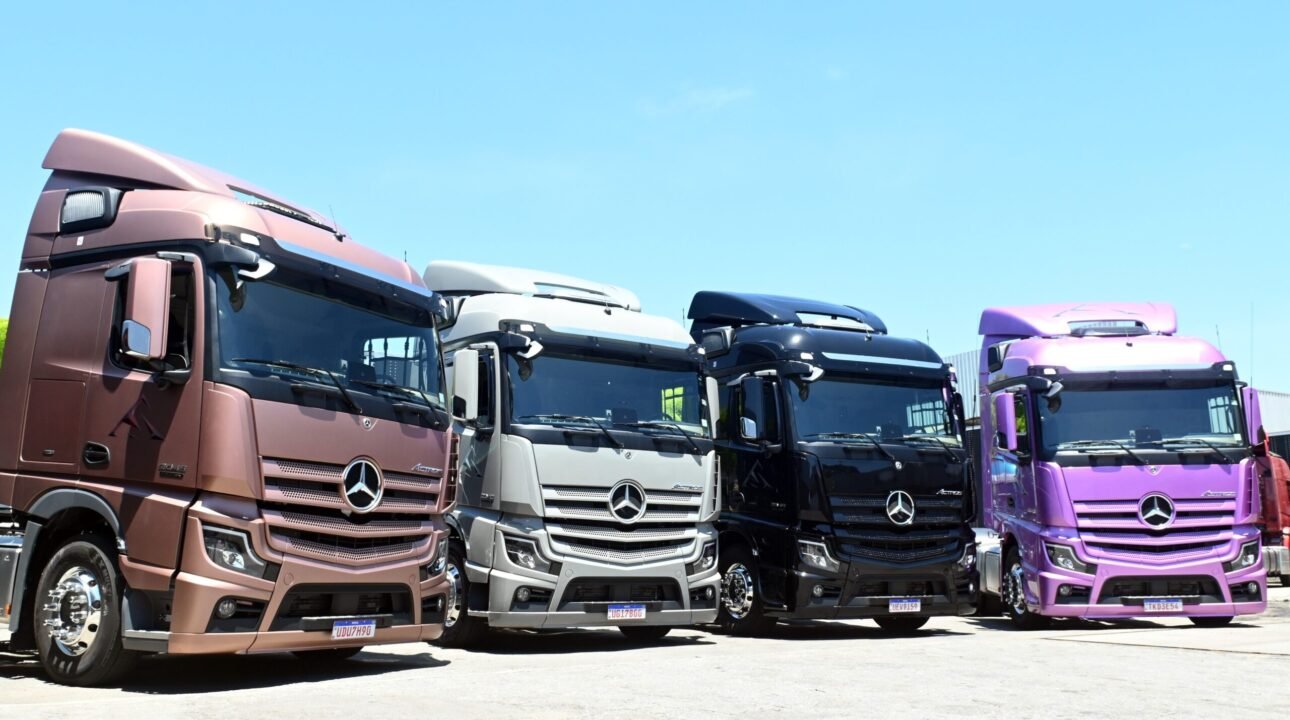 Monfredini Transportes investe em 50 caminhões Actros Evolution 2045 e estreia frota Mercedes-Benz