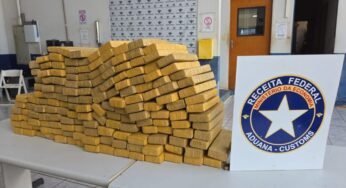 Carga de 126 kg de maconha é encontrada em transportadora de Cascavel/PR em operação da Receita Federal