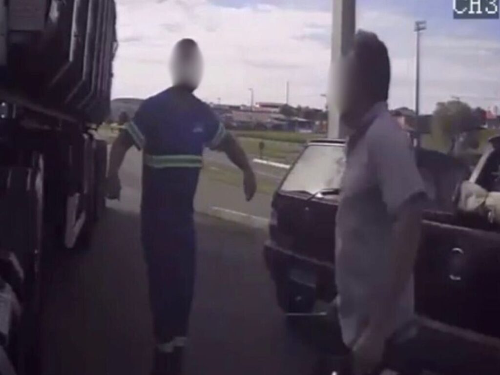 Caminhoneiro morto a facadas após briga de trânsito na BR-282 em SC