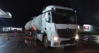 Caminhoneiro é rendido e levado por bandidos durante roubo de carga em MT