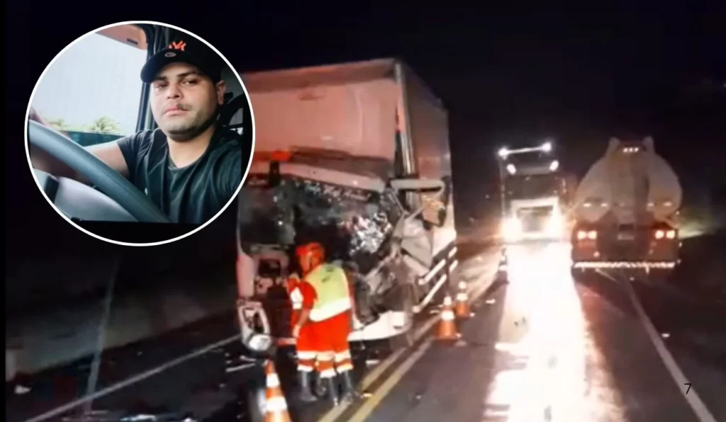 Caminhoneiro morre em acidente com carreta na BR-101