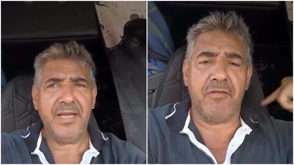 Caminhoneiro desabafa sobre a falta de união dos caminhoneiros.