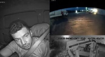 Caminhoneiro desaparece após estacionar caminhão em posto.