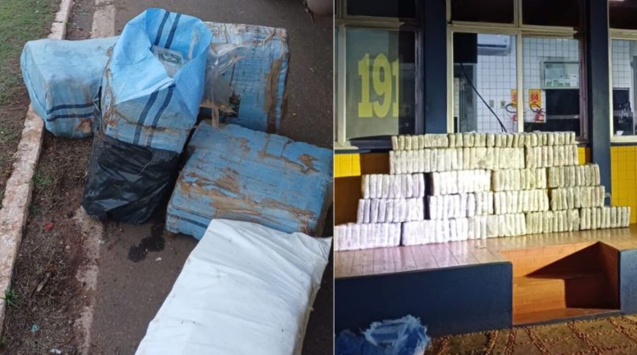 Caminhoneiro é preso com 200 kg de skunk enquanto viajava com a esposa e o filho em rodovia no Piauí