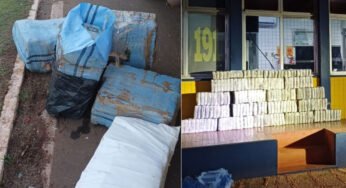 Caminhoneiro é preso com 200 kg de skunk enquanto viajava com a esposa e o filho em rodovia no Piauí