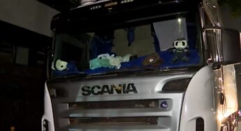 Caminhoneiro sequestrado em São Paulo é resgatado pela Policia.