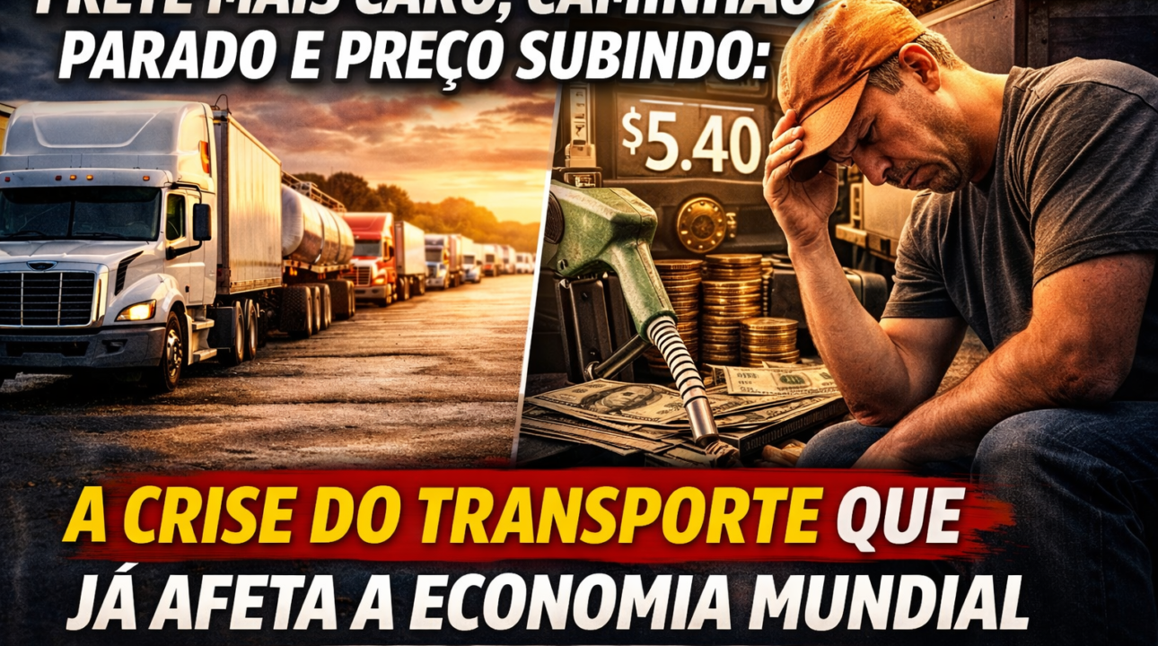 Menos caminhoneiros, mais custo: o transporte virou um dos maiores problemas da economia global