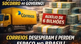 Correios pedem bilhões ao governo enquanto perdem espaço para a nova logística do Brasil