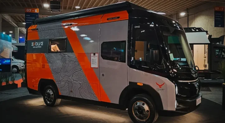 Chega ao Brasil o primeiro motorhome elétrico com design inovador
