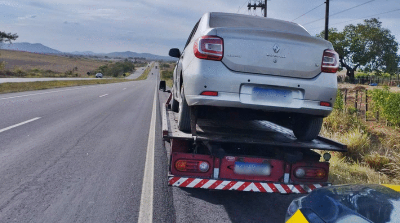 Em menos de 24 horas, PRF recupera quatro veículos furtados ou adulterados na Paraíba