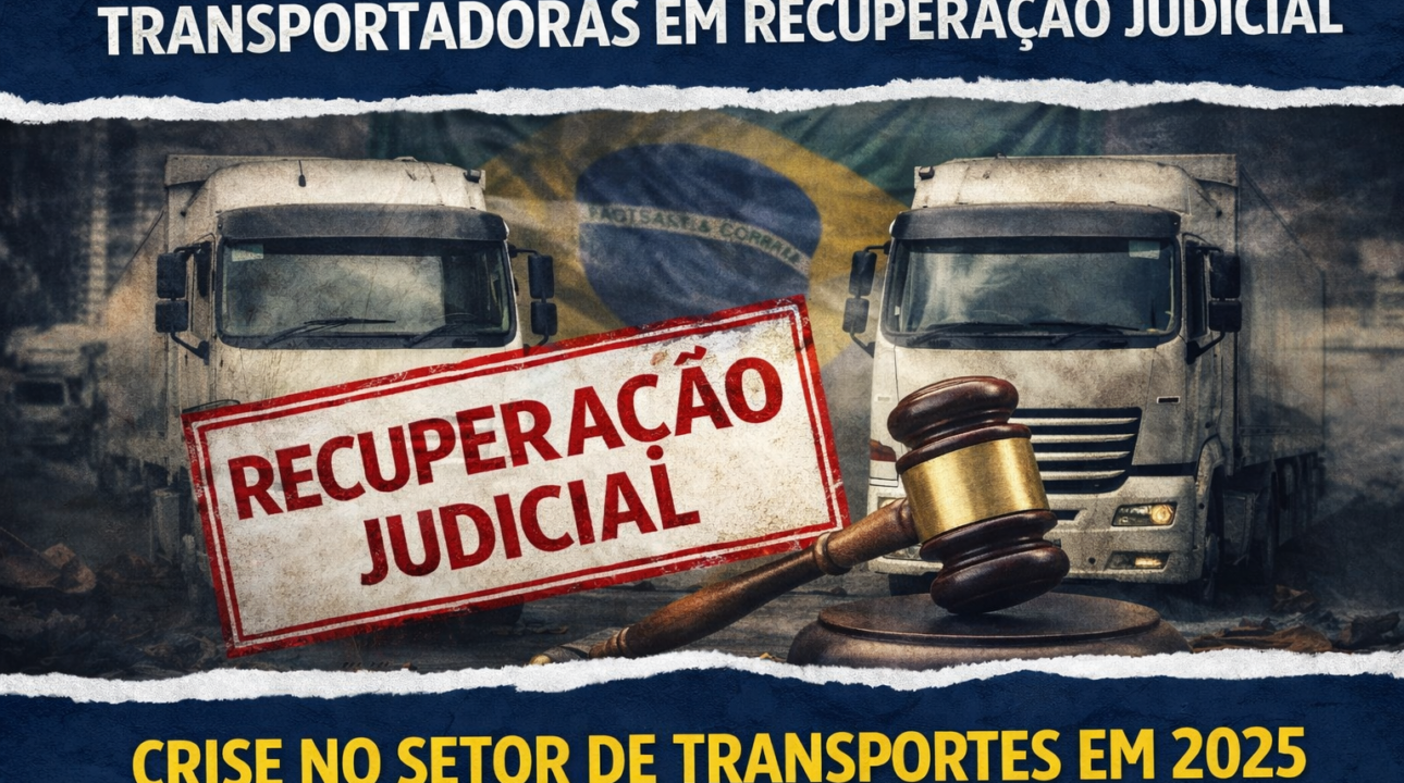 Veja as transportadoras que entrou em recuperação judicial em 2025.