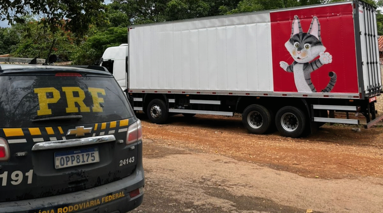 Polícia recupera caminhão furtado em MG após policial de folga reconhecer o veículo