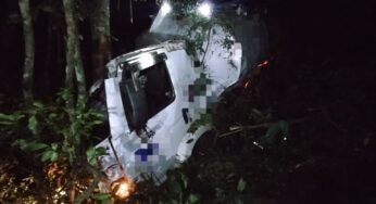 Caminhoneiro morre em grave acidente na BR-282 no Oeste de Santa Catarina