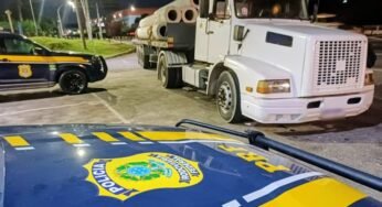 PRF recupera caminhão roubado na Pavuna (RJ) em ação da Operação Atena