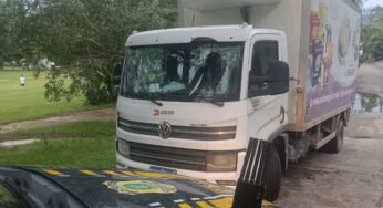 PRF recupera caminhão roubado minutos após assalto na Baixada Fluminense