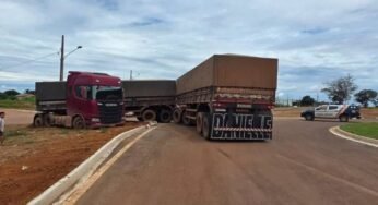 Caminhoneiro foi preso após ser flagrado sob efeito de drogas.