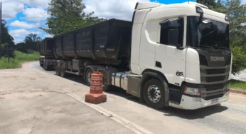 Caminhoneiro é flagrado com maconha durante fiscalização em rodovia da região