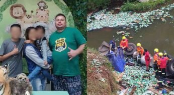 Caminhoneiro morre após caminhão carregado com cerveja tombar na BR-376