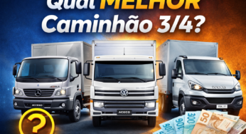 Qual melhor caminhão 3/4? Veja os modelos mais confiáveis para trabalhar.