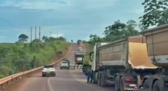 Caos na Transamazônica: caminhoneiros ficam até 7 dias parados em fila quilométrica rumo a Miritituba