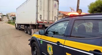 Motorista bêbado e fazendo zigue-zague com caminhão é preso pela PRF na BR-116 no Ceará