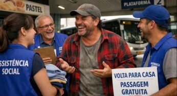 Caminhoneiro vai comer pastel e é confundido com morador de rua em rodoviária