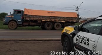 Caminhoneiro é preso após desobedecer ordem de parada e avançar contra policial na PR-170 (PR)