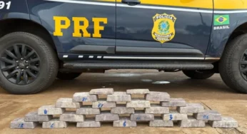 Caminhoneiro boliviano é preso com 160 kg de prata escondida em caminhão na BR-262