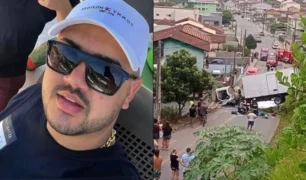 Acidente com caminhoneiro