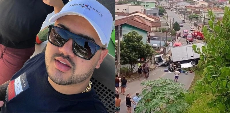 Acidente com caminhoneiro