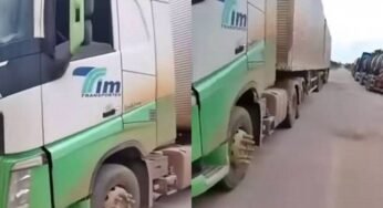 Caminhoneiro passa mal e morre dentro de caminhão na BR-364