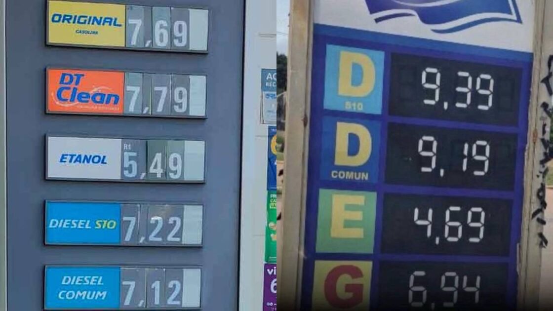 Preço do diesel.