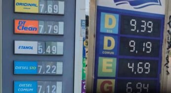 Postos começam subir preço do diesel antes de qualquer reajuste da Petobras.