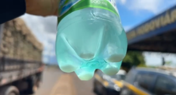 PRF flagra caminhoneiro dirigindo há quase 24 horas sob efeito de rebite na BR-153