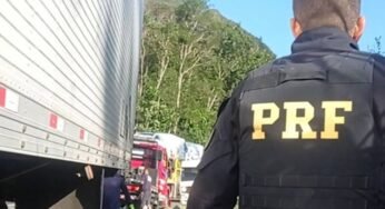 PRF impede tentativa de roubo de carga e prende suspeito na BR-116 em SP
