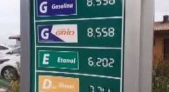 Preço da Gasolina chega a R$8,00 no Estado da Bahia