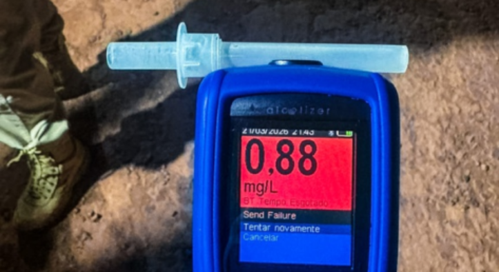 Dois motoristas são presos por embriaguez na BR-174 e caso acende alerta