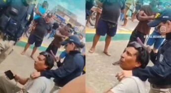 Vídeo de PRF com a mão no ombro de caminhoneiro viraliza nas redes sociais.