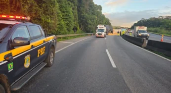 Caminhoneiro que morreu em grave acidente na BR-277 é identificado