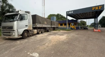 PRF prende caminhoneiro com mandado em aberto durante fiscalização na BR-158