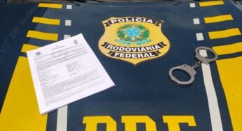 Caminhoneiro é parado na BR e acaba preso por pensão atrasada