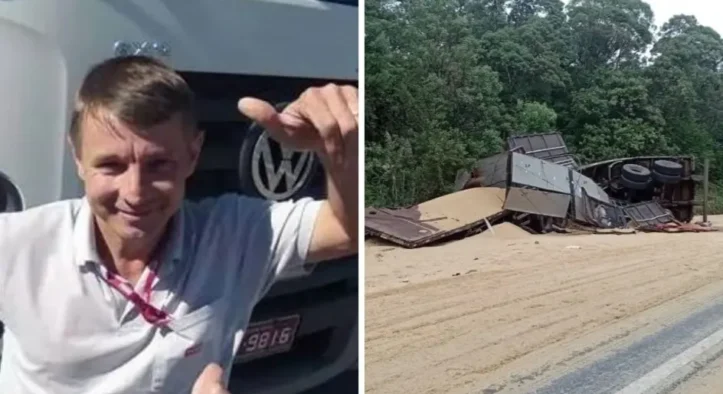 Saiba quem era o caminhoneiro que morreu em grave acidente na BR-280
