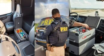 Caminhoneiro pode ser multado por levar geladeira no banco? Entenda