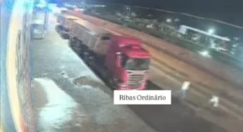 Caminhoneiro coloca bandidos pra correr após tentativa de assalto em MS