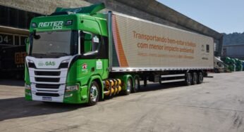 Caminhões a biometano começam a apertar o diesel no transporte pesado