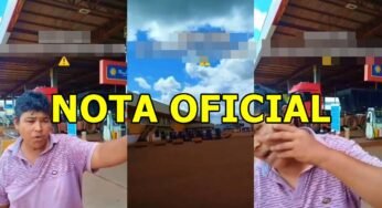 Posto se pronuncia após denúncia de agressão e nega versão de caminhoneiro