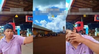Caminhoneiro é agredido em Posto de Combustível no Mato Grosso