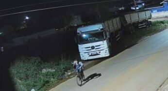 Caminhoneiro tem botijão furtado após negar dinheiro ao ladrão