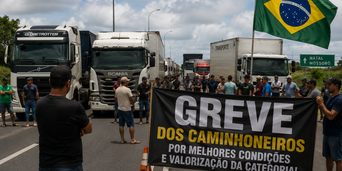 Greve dos caminhoneiros no RN segue confirmada após reunião sem acordo