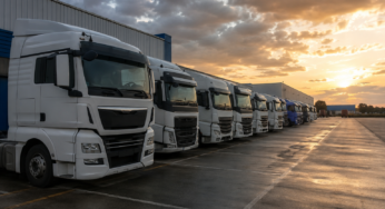 Falta de caminhoneiros já deixa caminhões parados em empresas de transporte